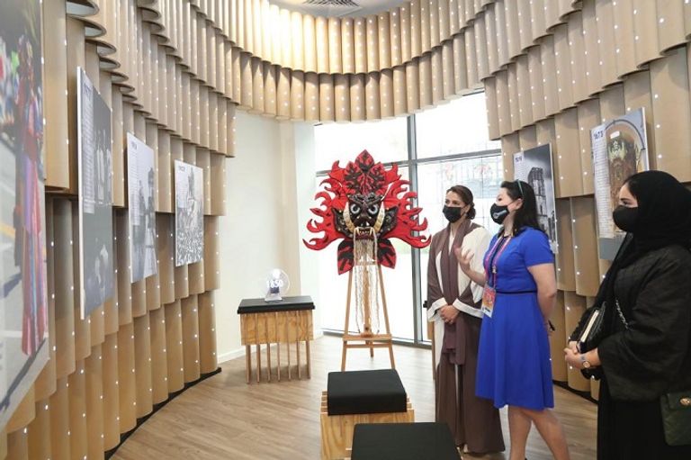 مريم المهيري تزور جناح بنما في إكسبو 2020 دبي