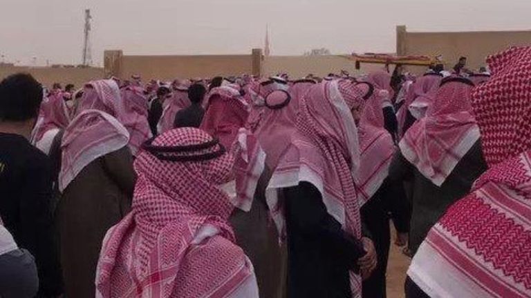 لقطة من آخر فيديو لمحمد الشمري