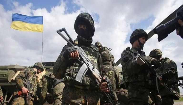 قوات أوكرانية على الحدود- أرشيفية