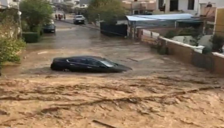 موجة سيول في محافظة أربيل العراقية