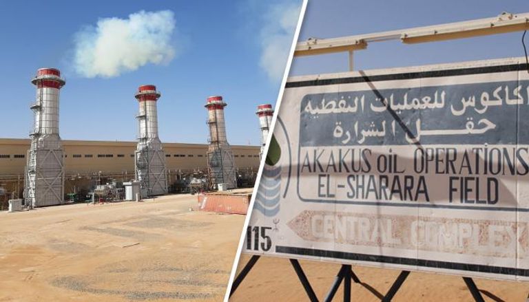 حقل الشرارة النفطي في ليبيا. (أرشيفية)