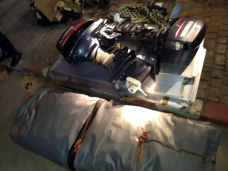 جانب من المحجوزات