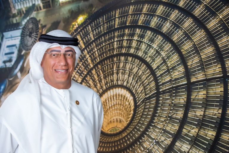 المهندس أحمد الخطيب الرئيس التنفيذي للتطوير والتسليم العقاري في إكسبو 2020 دبي جناح الاستدامة