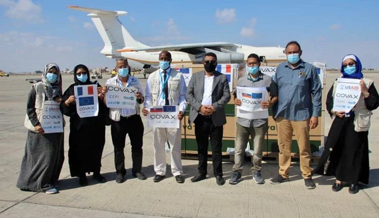وصول شحنة من لقاحات كورونا لليمن