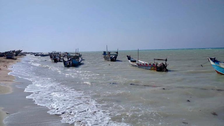 قوارب بحرية يمنية