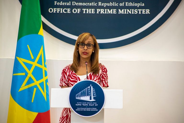 بليني سيوم السكرتيرة الصحفية بمكتب رئيس وزراء إثيوبيا