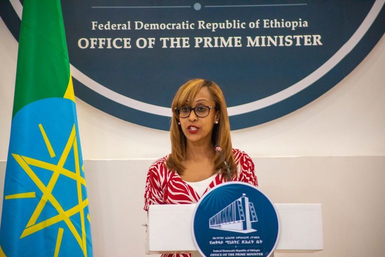بليني سيوم السكرتيرة الصحفية بمكتب رئيس وزراء إثيوبيا