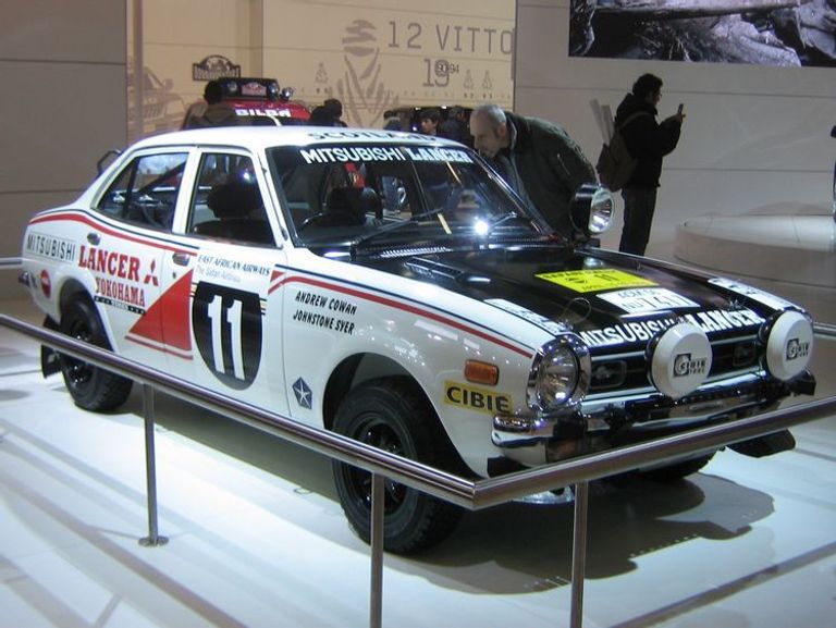 طراز Lancer 1600 GSR  الصورة التشويقية لطراز Ralliart كونسبت