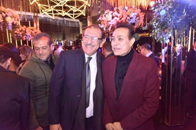 لقطة من حفل زفاف ابنة ماجد المصري