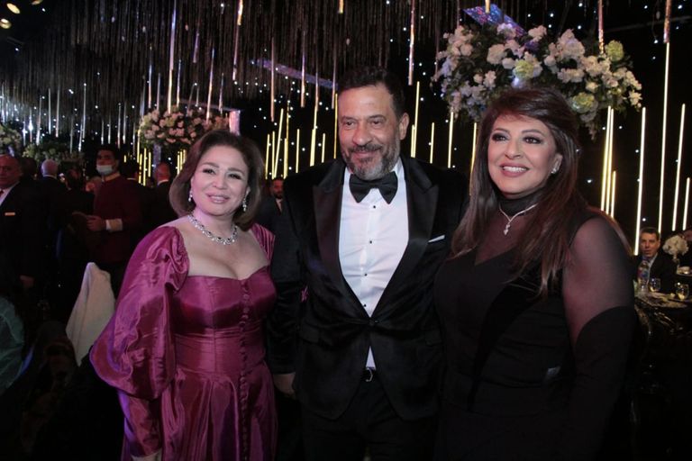 لقطة من حفل زفاف ابنة ماجد المصري