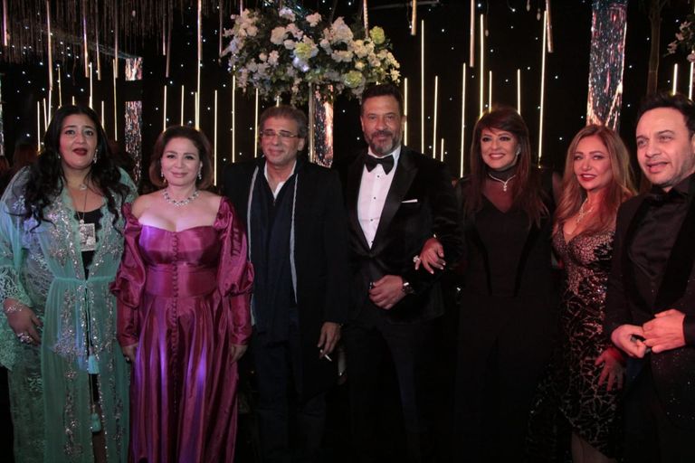 لقطة من حفل زفاف ابنة ماجد المصري