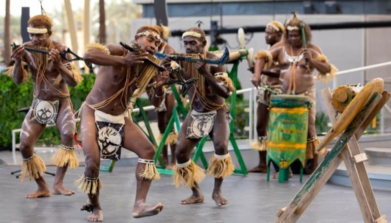 جانب من احتفال جزر سليمان في إكسبو 2020