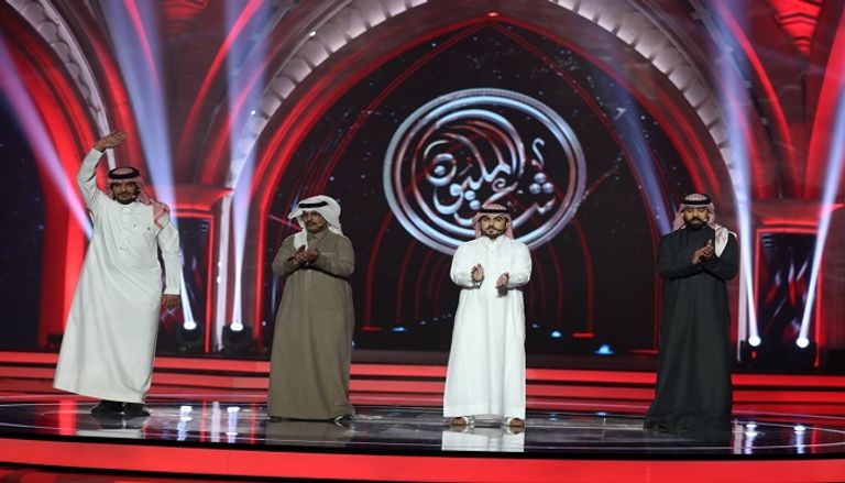 الشعراء المشاركون في الأمسية الثالثة لبرنامج شاعر المليون