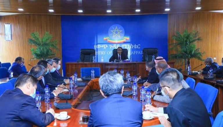 وزير الدولة للشؤون الخارجية الإثيوبية السفير رضوان حسين 
