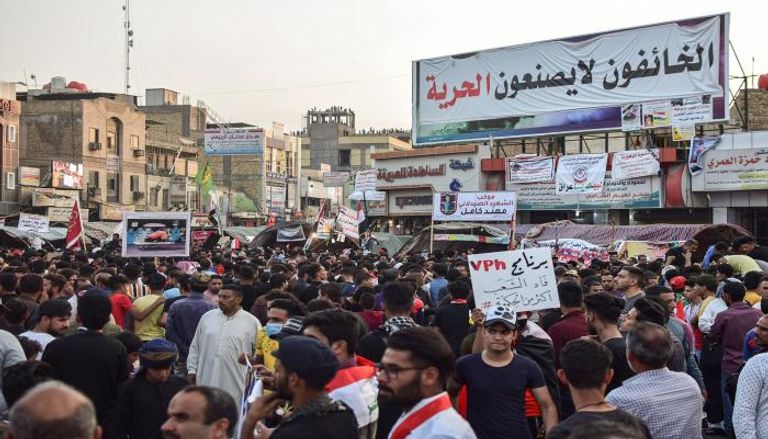 احتجاجات سابقة في الناصرية العراقية