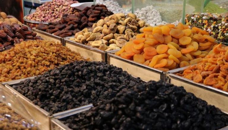 ارتفاع صادرات الفاكهة المجففة بتركيا