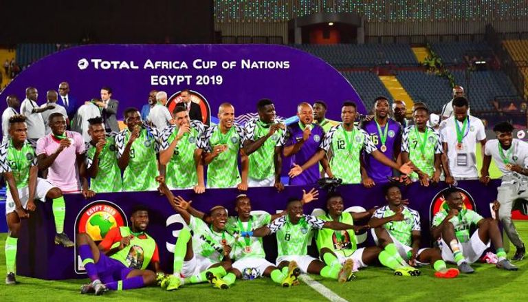 منتخب نيجيريا المتوج ببرونزية أمم أفريقيا 2019
