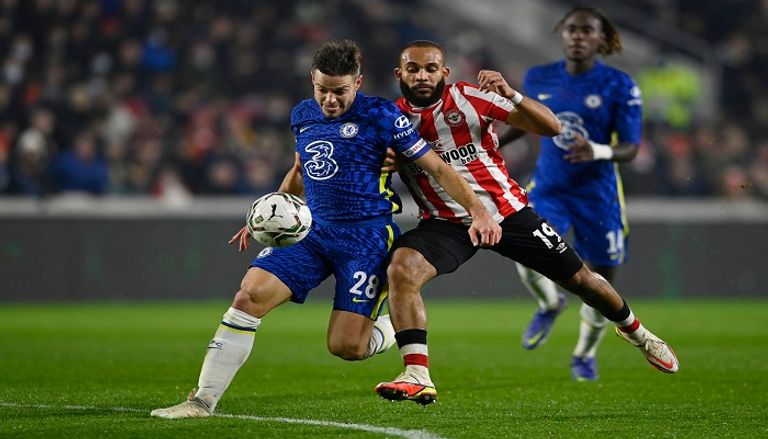 تشيلسي ضد برينتفورد فريق ليفربول