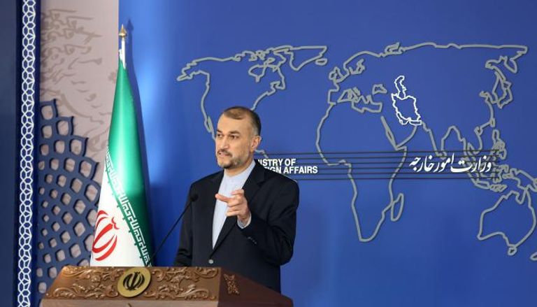  وزير الخارجية الإيراني حسين أمير عبد اللهيان