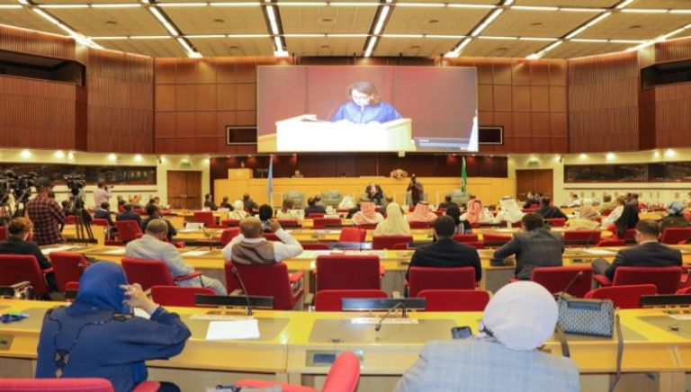 جانب من الاحتفال باليوم العالمي للغة العربية بأديس أبابا