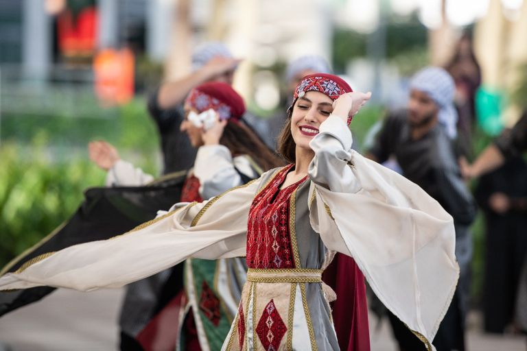 احتفالات فلسطينية في إكسبو 2020 دبي