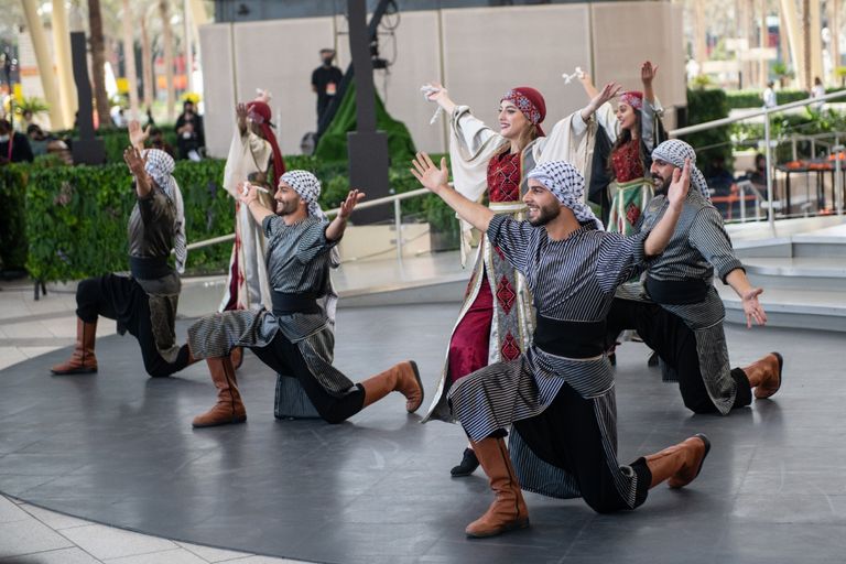 احتفالات فلسطينية في إكسبو 2020 دبي