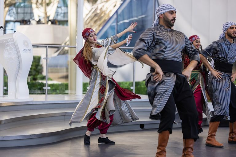 احتفالات فلسطينية في إكسبو 2020 دبي