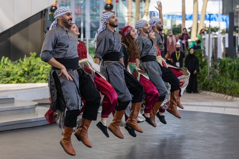 احتفالات فلسطينية في إكسبو 2020 دبي