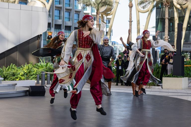 احتفالات فلسطينية في إكسبو 2020 دبي