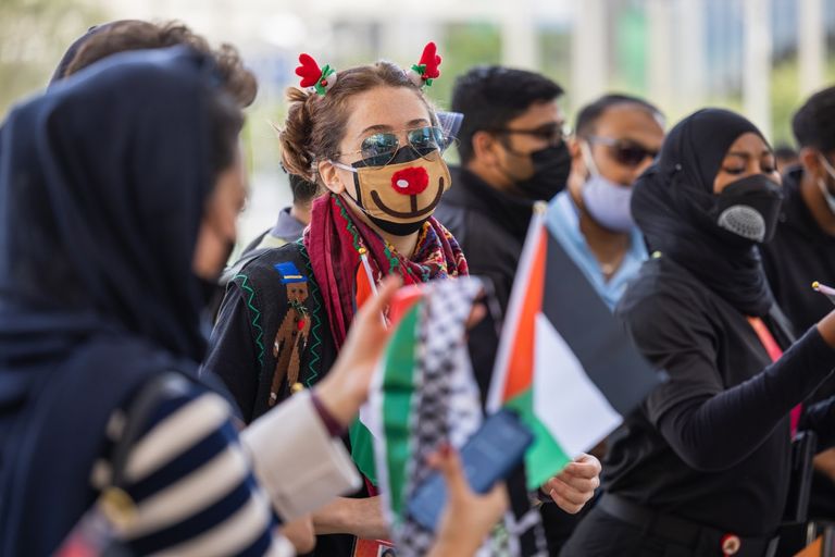 احتفالات فلسطينية في إكسبو 2020 دبي