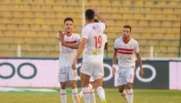 فريق الزمالك حامل لقب الدوري المصري