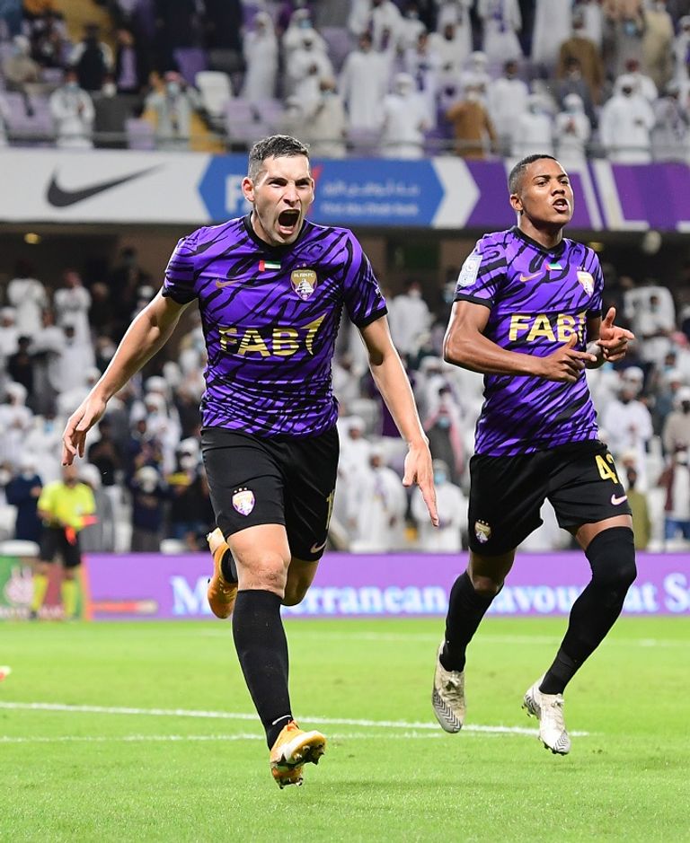 مباراة الجزيرة وخورفكان