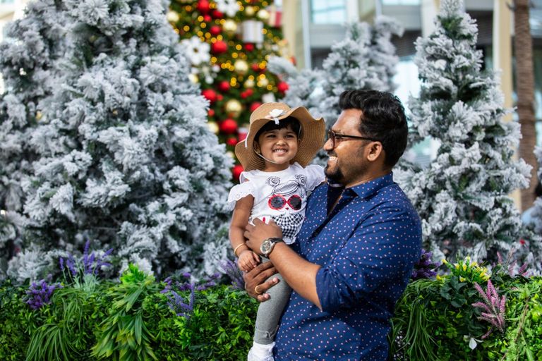 احتفالات إكسبو 2020 بعيد الميلاد