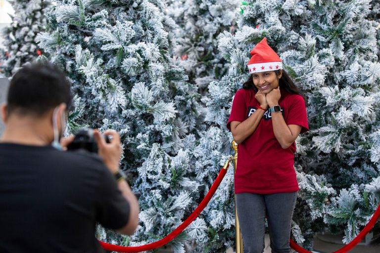 احتفالات إكسبو 2020 بعيد الميلاد