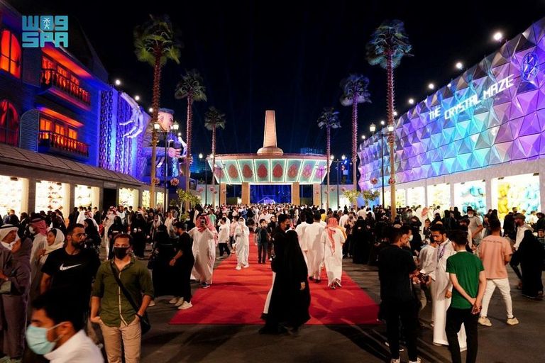 جانب من فعاليات موسم الرياض