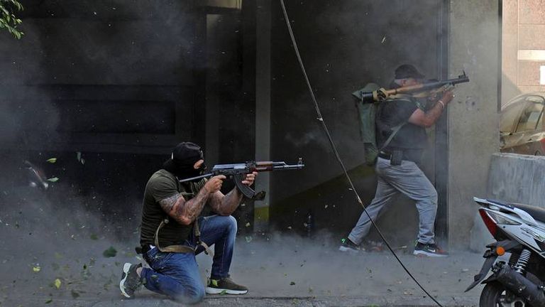 رصاص حزب الله وجه لكل طوائف لبنان