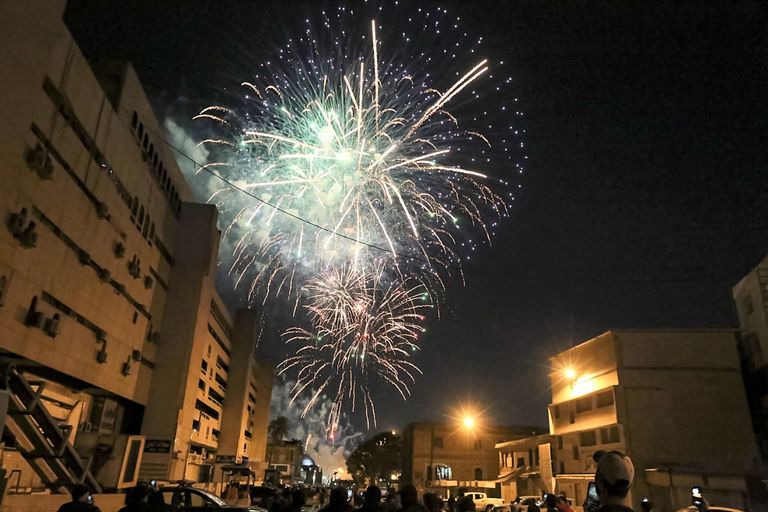 افتتاح شارع المتنبي الشهير في بغداد 