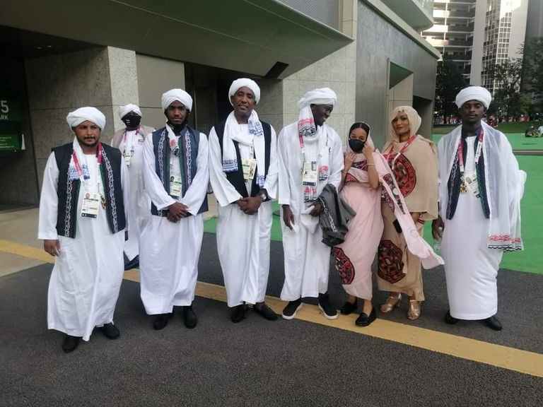 بعثة السودان في أولمبياد طوكيو الهلال والمريخ