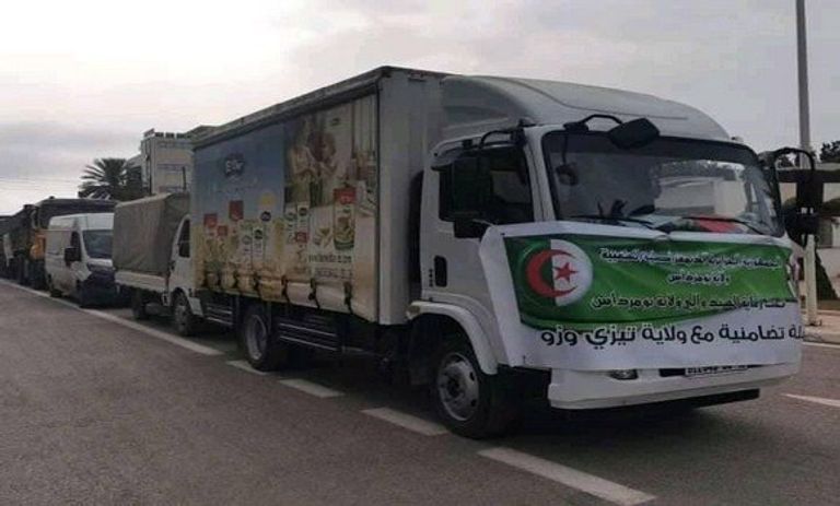 ملحمة تضامن الجزائريين خلال موجة الحرائق حرائق الغابات التي ضربت الجزائر في 2021 - أرشيفية