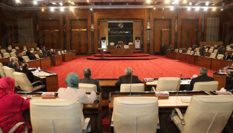 جلسة سابقة للبرلمان الليبي 