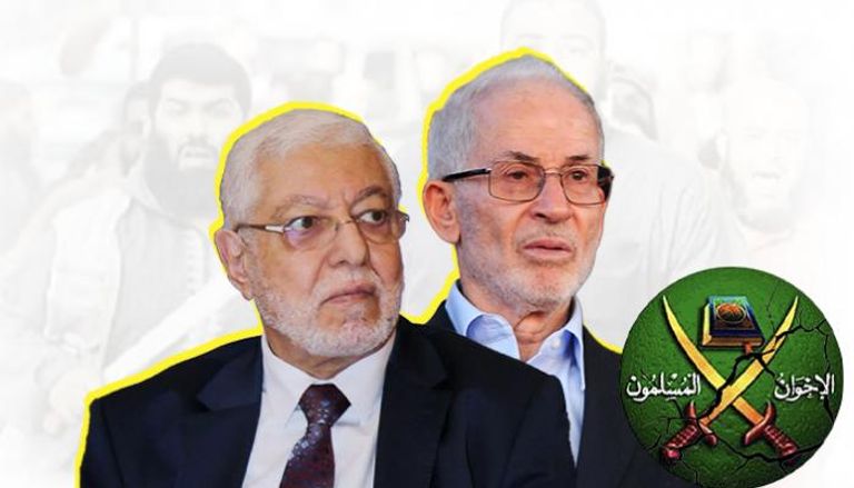 إبراهيم منير ومحمود حسين رأسا جناحي الإخوان