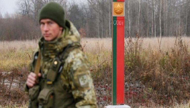 جندي أوكراني على الحدود الروسية