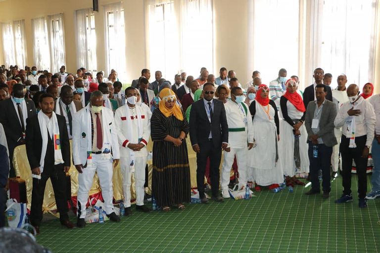 جانب من احتفالات إثيوبيا خلال عام 2021