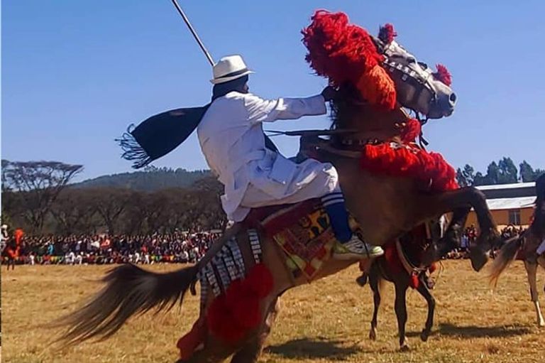 جانب من احتفالات إثيوبيا خلال عام 2021