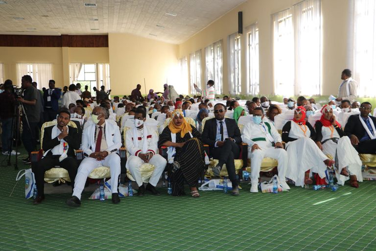 جانب من احتفالات إثيوبيا خلال عام 2021