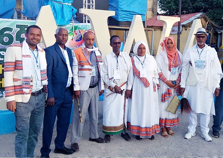 جانب من احتفالات إثيوبيا خلال عام 2021