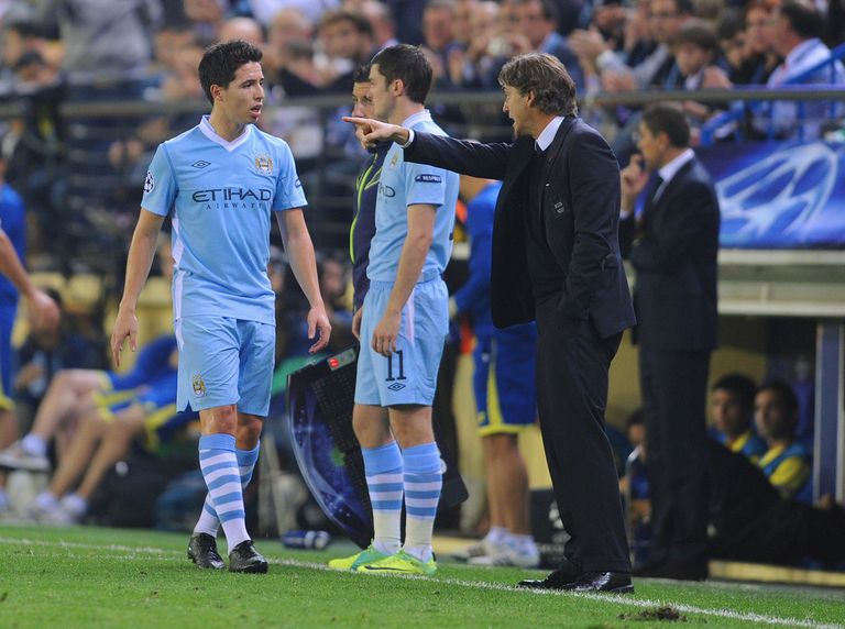 سمير نصري ومانشيني