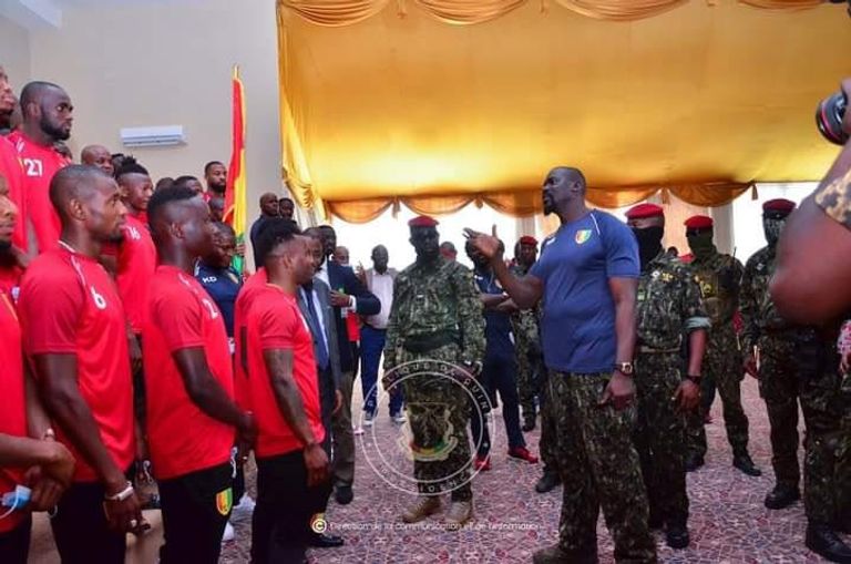 الرئيس الغيني الجنرال مامادي دومبويا- أرشيفية