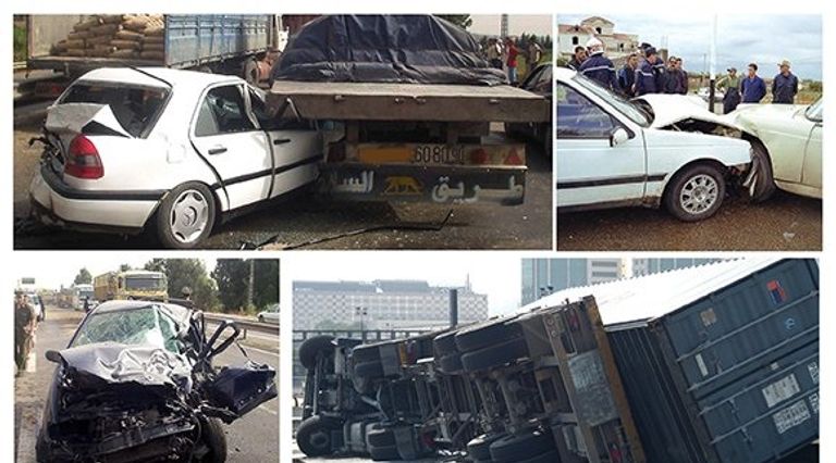 حادث سير خطر بالجزائر في 2021 - أرشيفية حادث سير خطر بالجزائر في 2021 - أرشيفية
