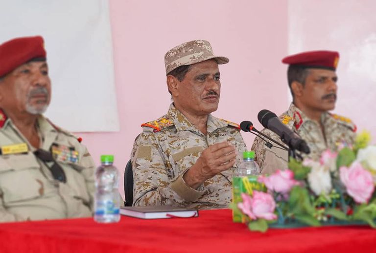 فرج البحسني قائد المنطقة العسكرية الثانية في الجيش اليمني